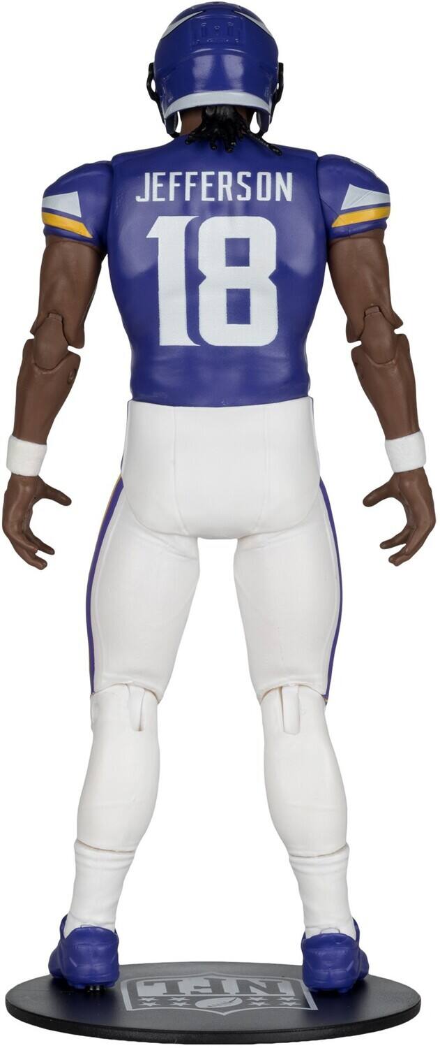 Alt View 4. McFarlane Toys - McFarlane SportsPicks - NFL - Justin Jefferson (Minnesota Vikings) 6" Action Figure   - COLLECTIBLES - Multicolor.