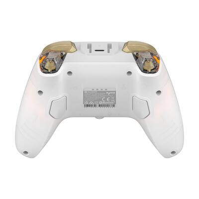 GameSir Cyclone Pro Wireless Controller for Switch, PC, Steam, Android, iOS, PC, Mag-Res TMR Sticks, Hall Effect Triggers, RGB White