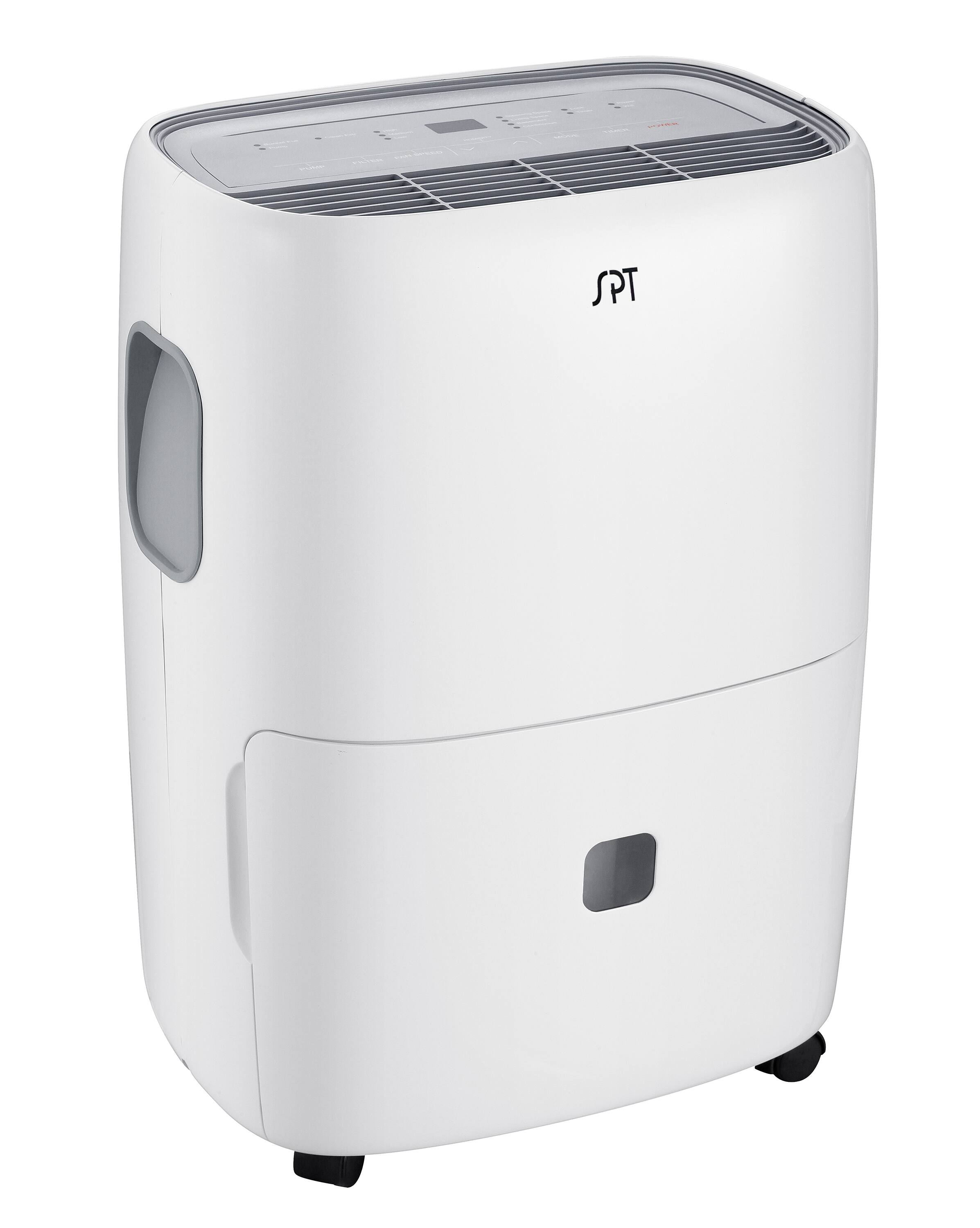 Front. Sunpentown - 50-Pint Dehumidifier with Energy Star - White.