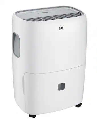 Front. Sunpentown - 50-Pint Dehumidifier with Energy Star - White.
