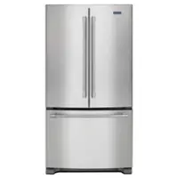 Maytag - 25 cu. ft. French Door Refrigerator with Water Dispenser - Stainless Steel - Front_Zoom