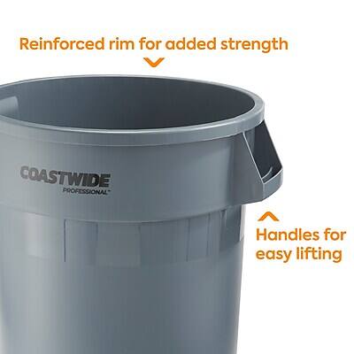 Reinforced rim for added strength  
COASTWIDE PROFESSIONAL  
Handles for easy lifting