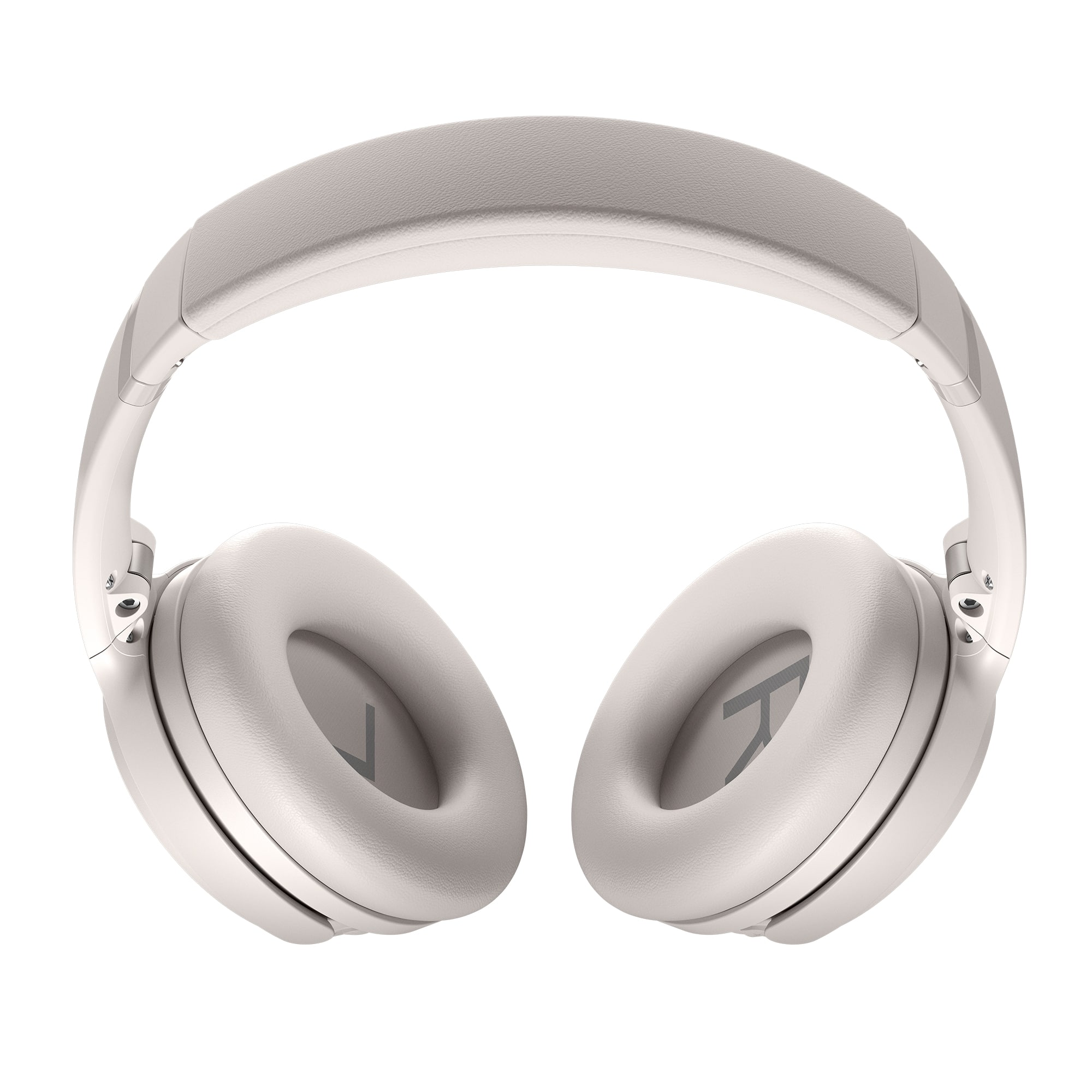 Alt View 21. Bose - QuietComfort Wireless Noise Cancelling Over-the-Ear Bluetooth Headphones - White Smoke.