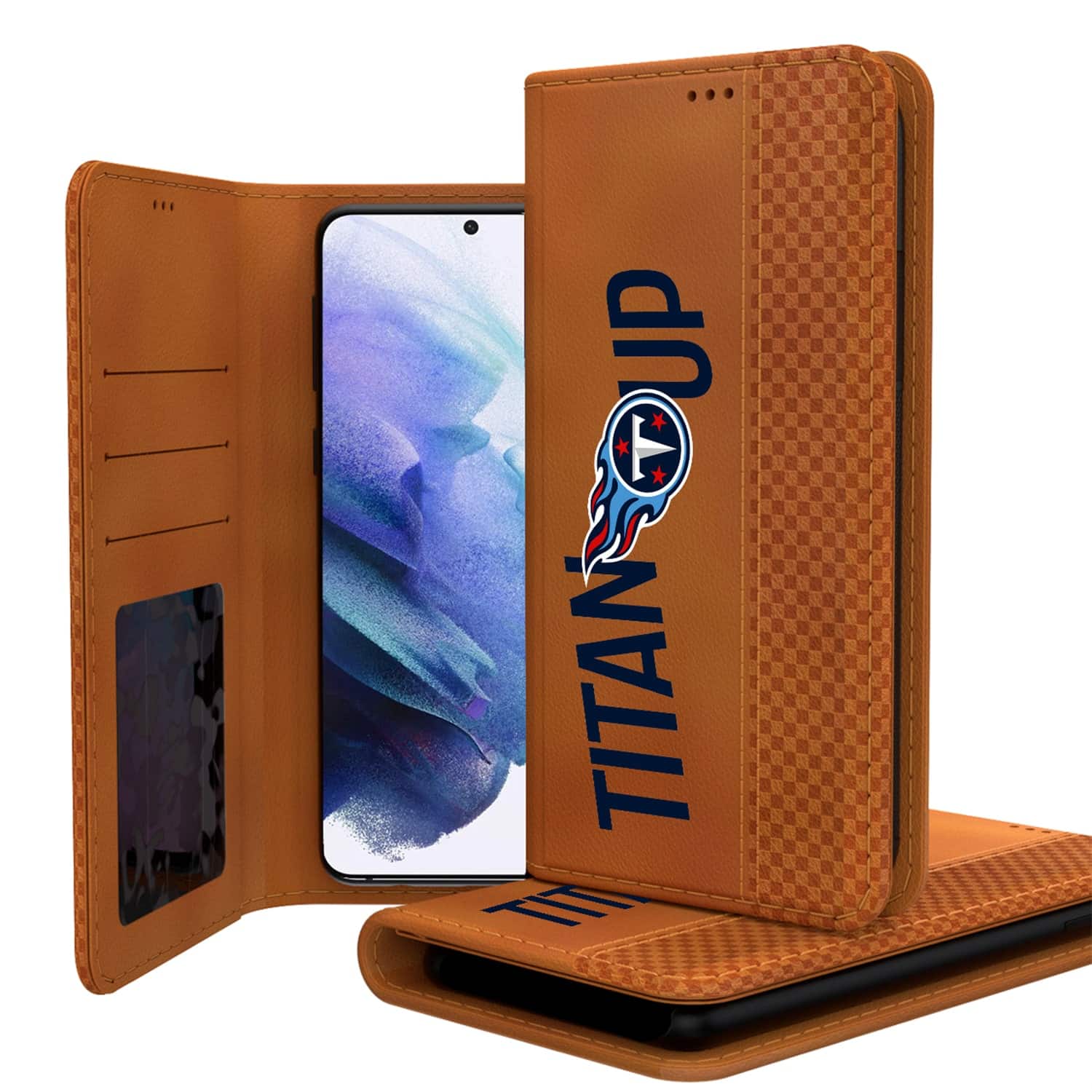 Keyscaper - NFL - Tennessee Titans Galaxy Folio Case - S23 Plus - Brown price history on PriceWatchPro