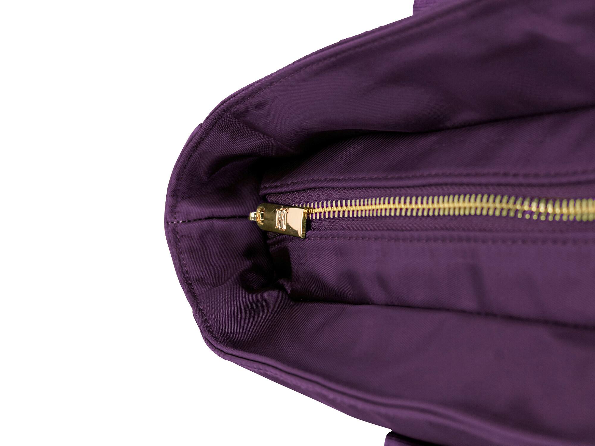 Alt View 4. Badgley Mischka - BADGLEY MISCHKA Nylon Weekender Duffel Bag | Purple - Purple.