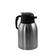 Alt View 1. MegaChef - MegaChef 2.11 Quart Stainless Steel Thermal Beverage Carafe for Coffee and Tea - Silver and Black.