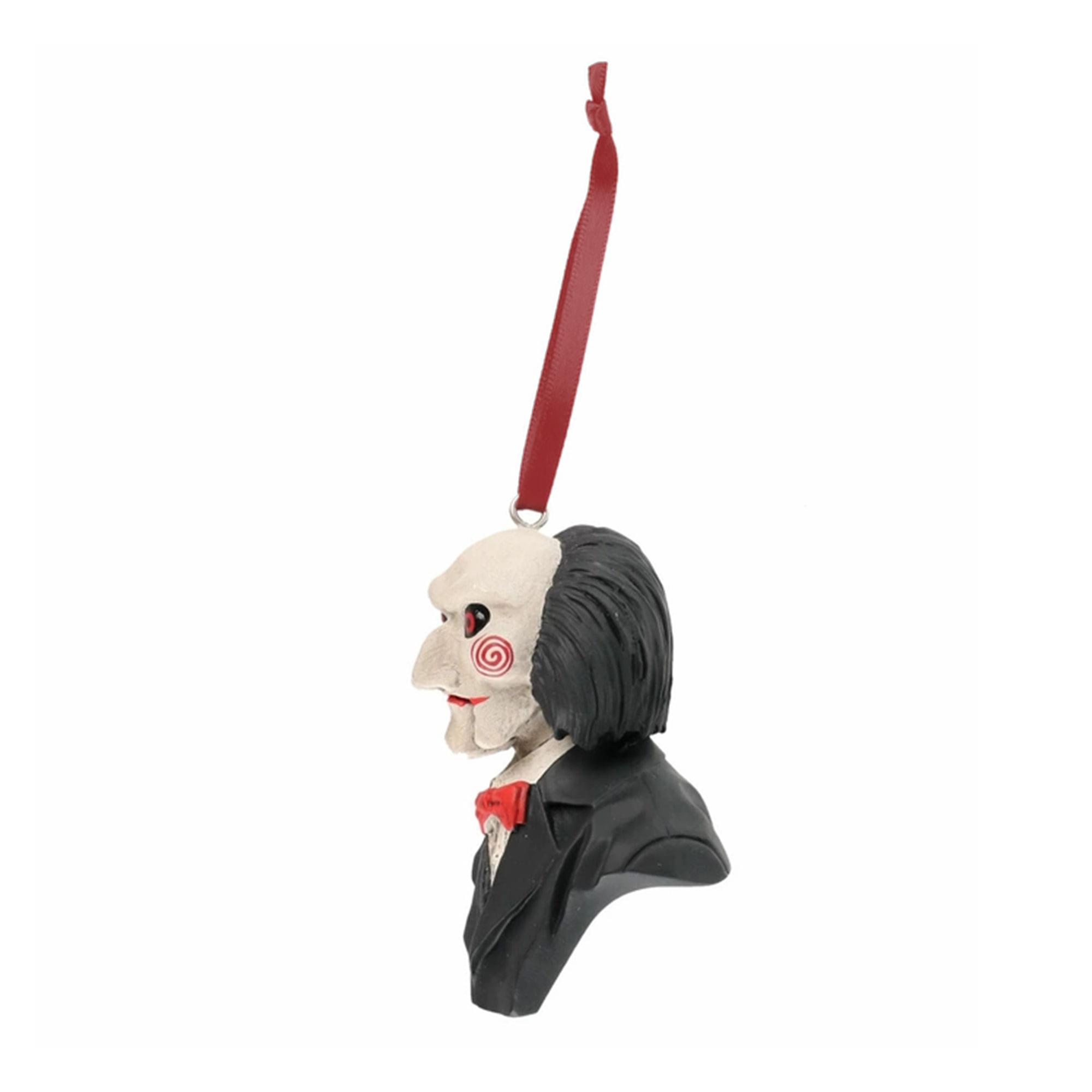 Alt View 10. Trick or Treat Studios - SAW Holiday Horrors Ornament | Billy Puppet - Black.