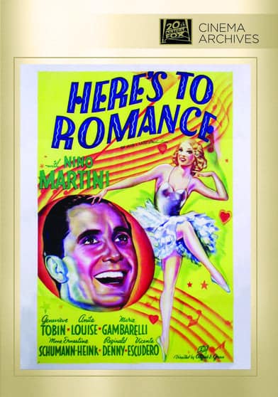Here's To Romance - DVD