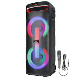 Max Power - Max Powe MPD1010-PARTY BOX DJ Speaker, Portable Sound System with Bluetooth
