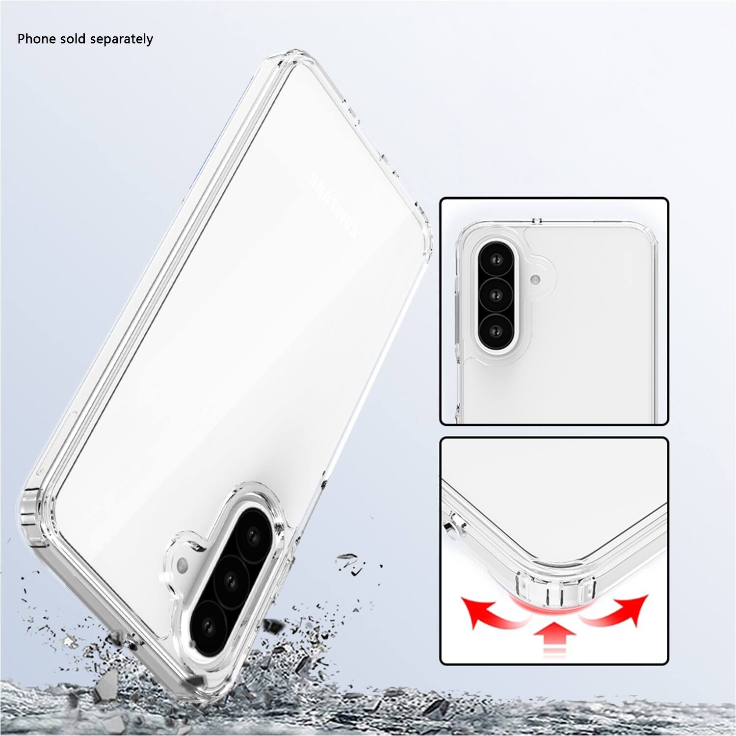 Phone sold separately.