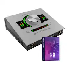 Apollo Twin X
Monitor 4 Headphone
Line Mic
Preamp
Alt Input
Talk
Monitor
Headphone
Mono
FC
UAD Studio Edition Audio