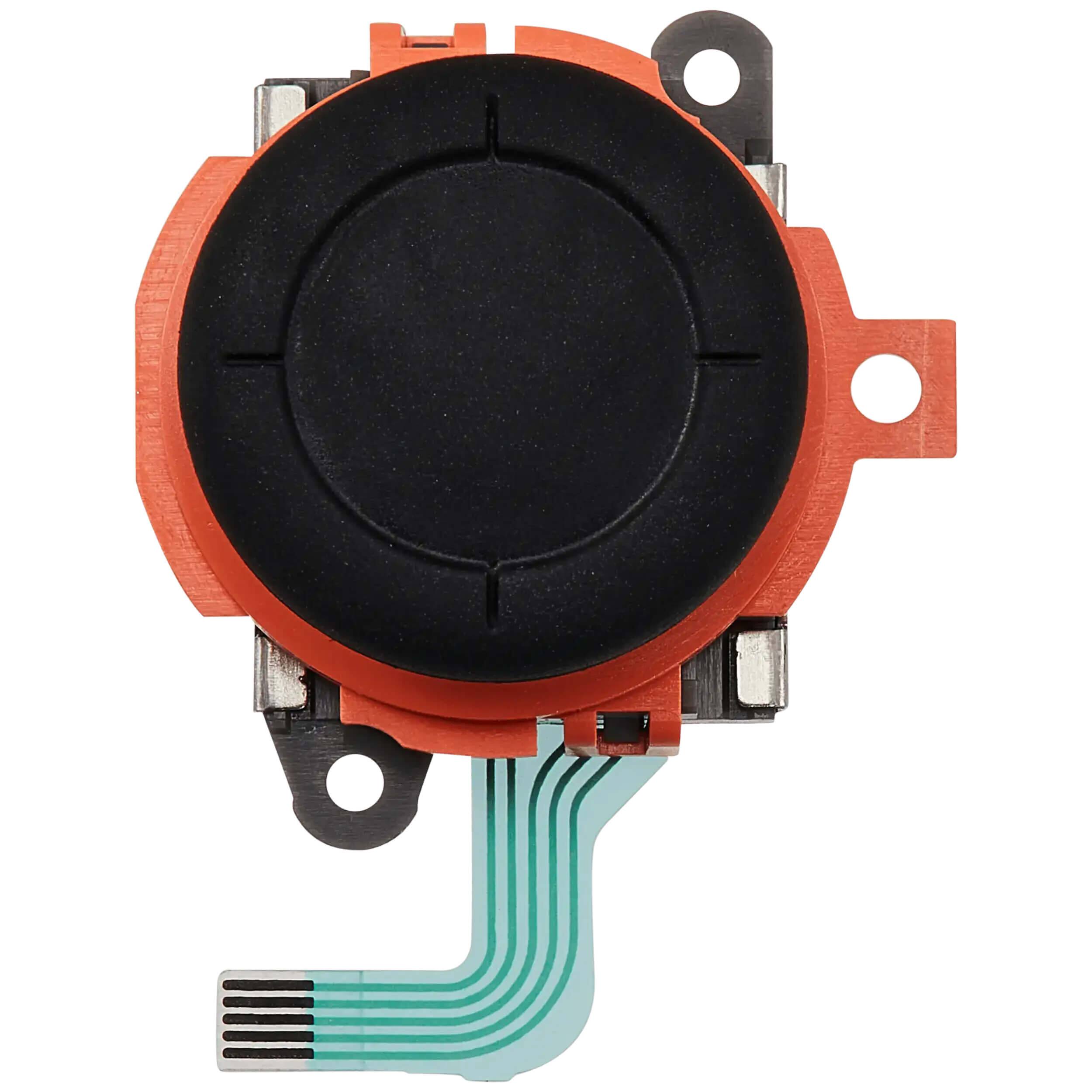 Alt View 1. MobileSentrix - 3D Analog Joystick Cap Thumbstick Replacement Compatible For Nintendo Switch 2 Joy Con Controller - Orange - Orange.