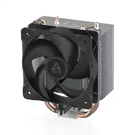 Arctic - ACFRE00161A Freezer 8A Compact CPU Cooler for AMD AM5/AM4, Offset Mounting, 100 mm PWM Fan Fluid Dynamic Bearing - Black