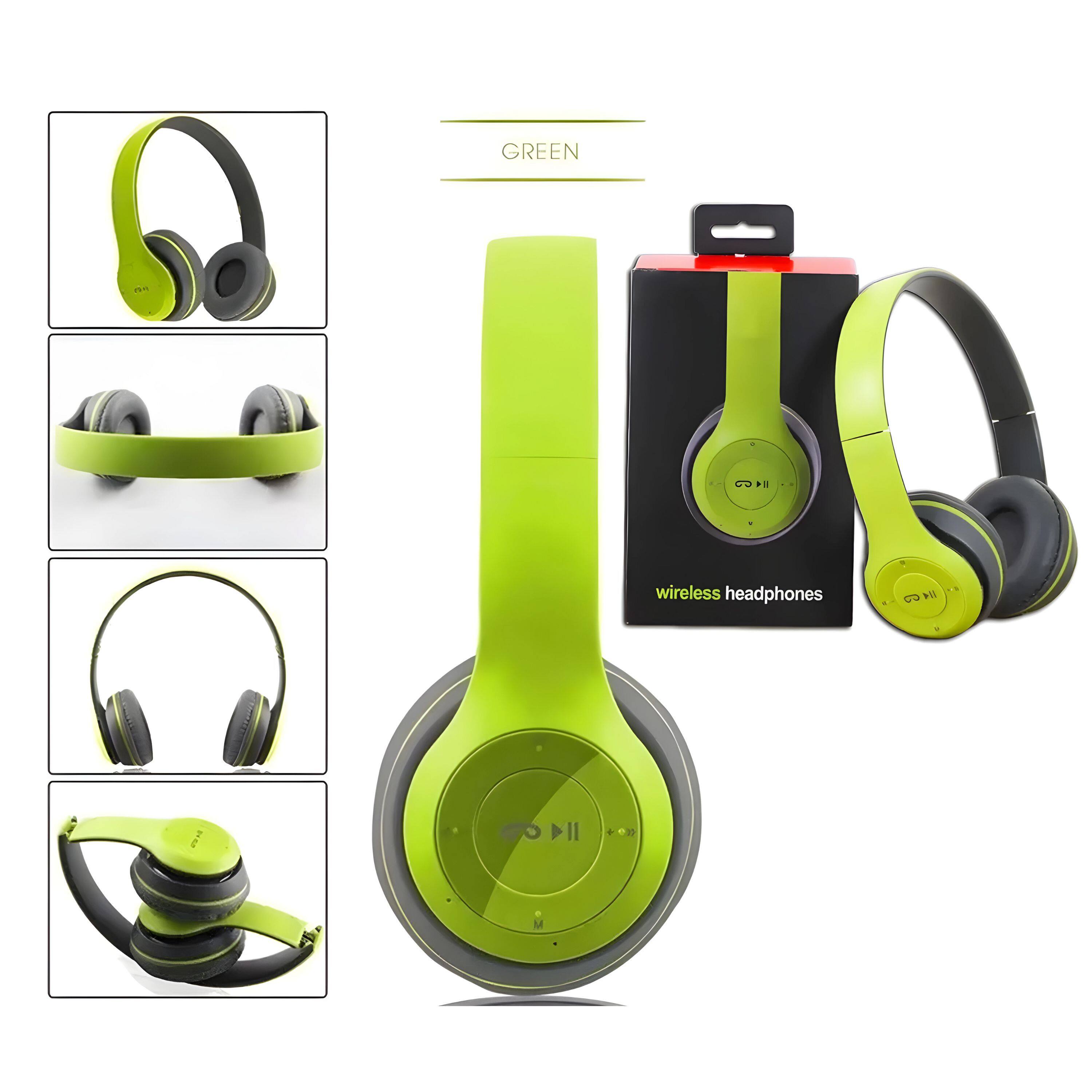 GREEN  
wireless headphones