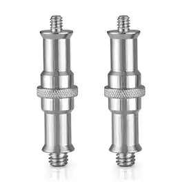 Neewer - 2-Pack 1/4" to 3/8" Metal Screw Adapters, for Light Stands, ST24