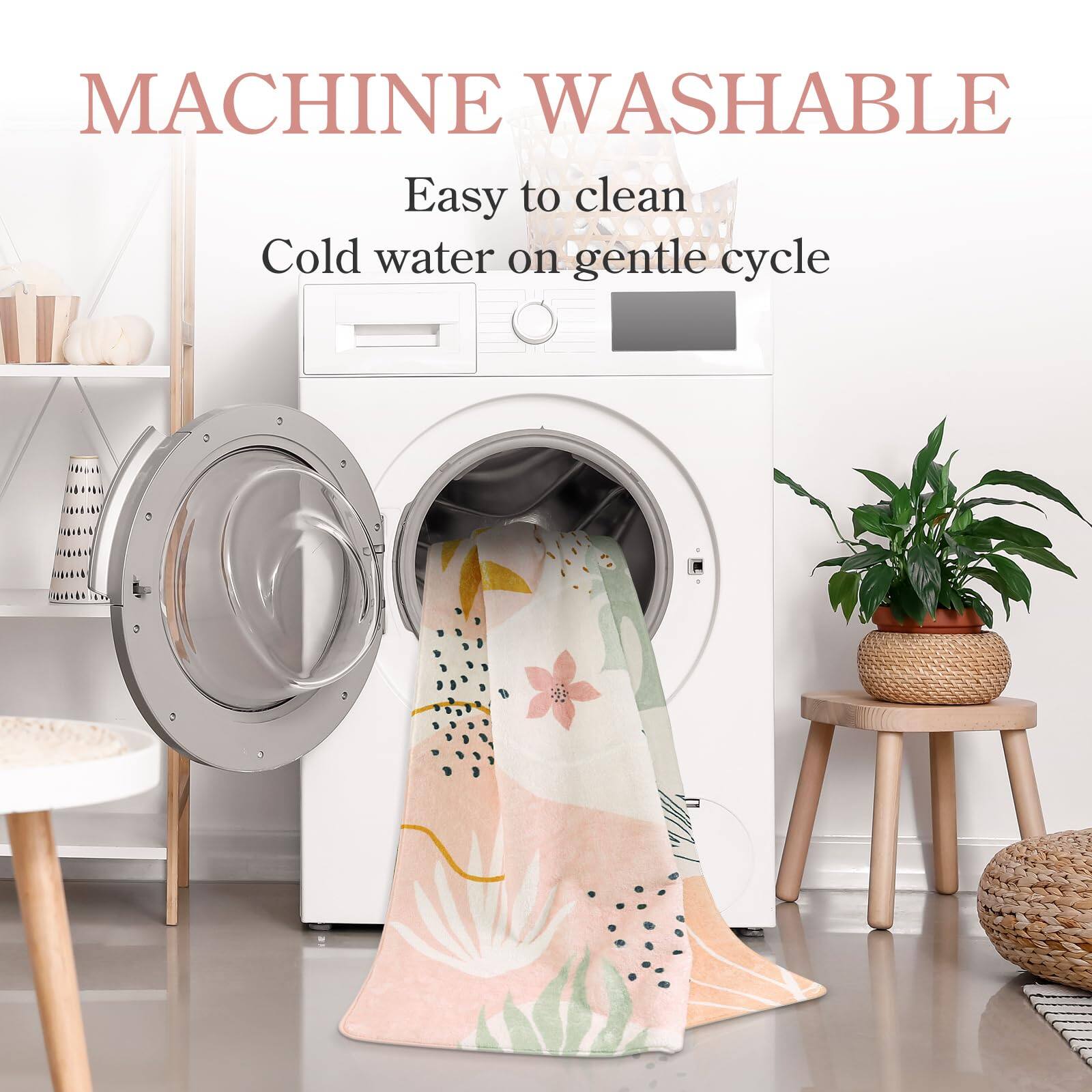 MACHINE WASHABLE  
Easy to clean  
Cold water on gentle cycle