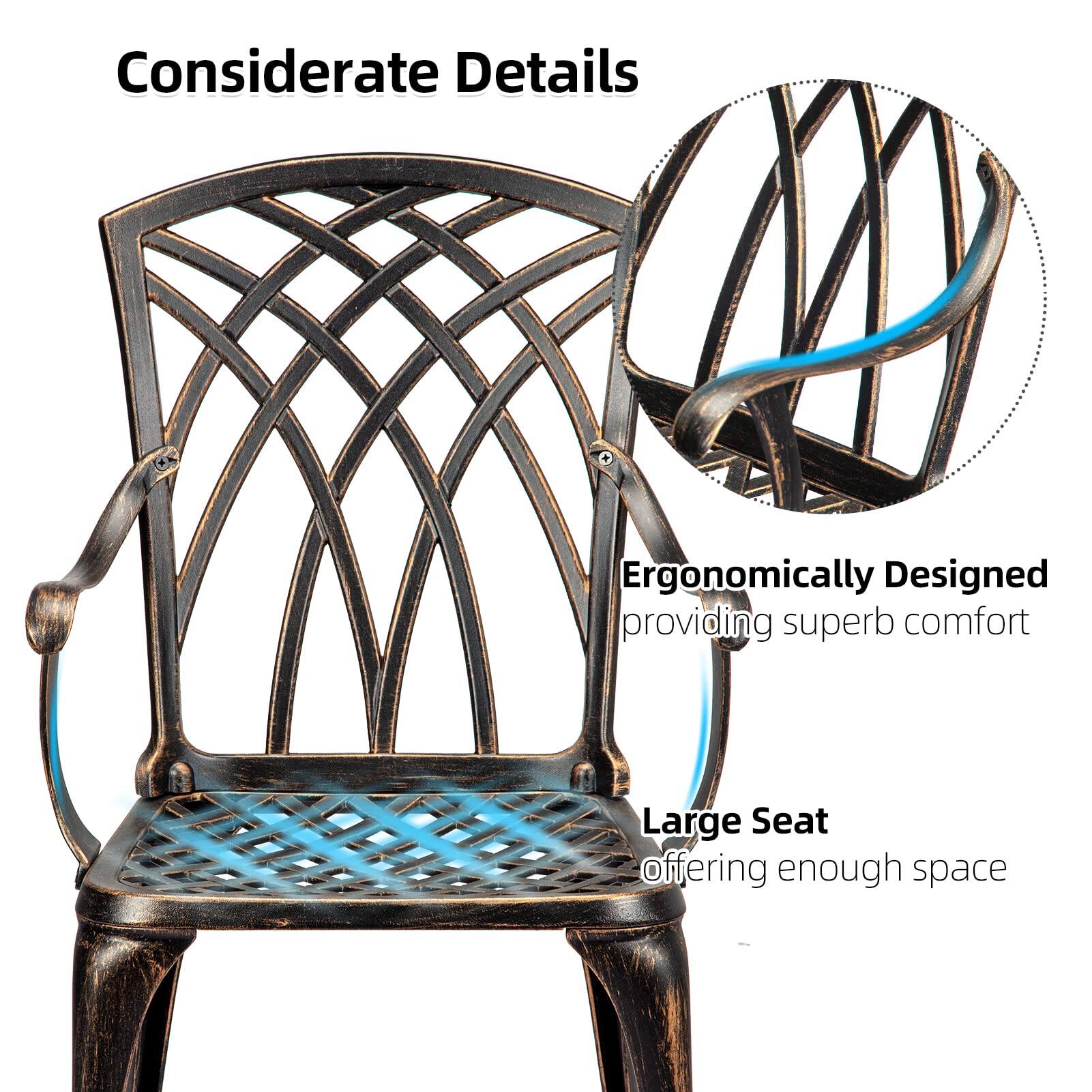 Considerate Details

Ergonomically Designed providing superb comfort

Large Seat offering enough space