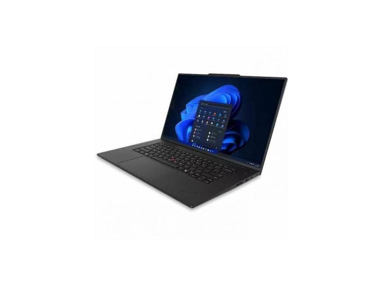 Alt View 5. Lenovo - Lenovo ThinkPad P1 Gen 7 16" Touch, Intel Ultra 7, RTX 2000, 32GB, 1TB, Win 11 Pro - Black.