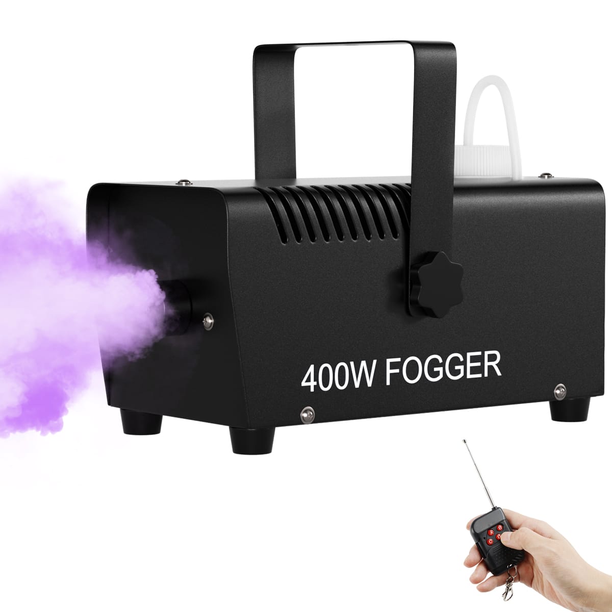 Topteng - 400W Mini Fog Machine with Wireless Remote -Portable Smoke Machine,0.75L Tank,6000 CuFt/Min,for Party Wedding Stage Club price history on PriceWatchPro