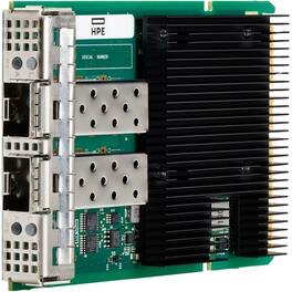 HP - HPE 25Gigabit Ethernet Card - PCI Express 4.0 x8 - 25 Gbit/s Data Transfer Rate - 2 Port(s) - Optical Fiber - 25GBase-X - Black