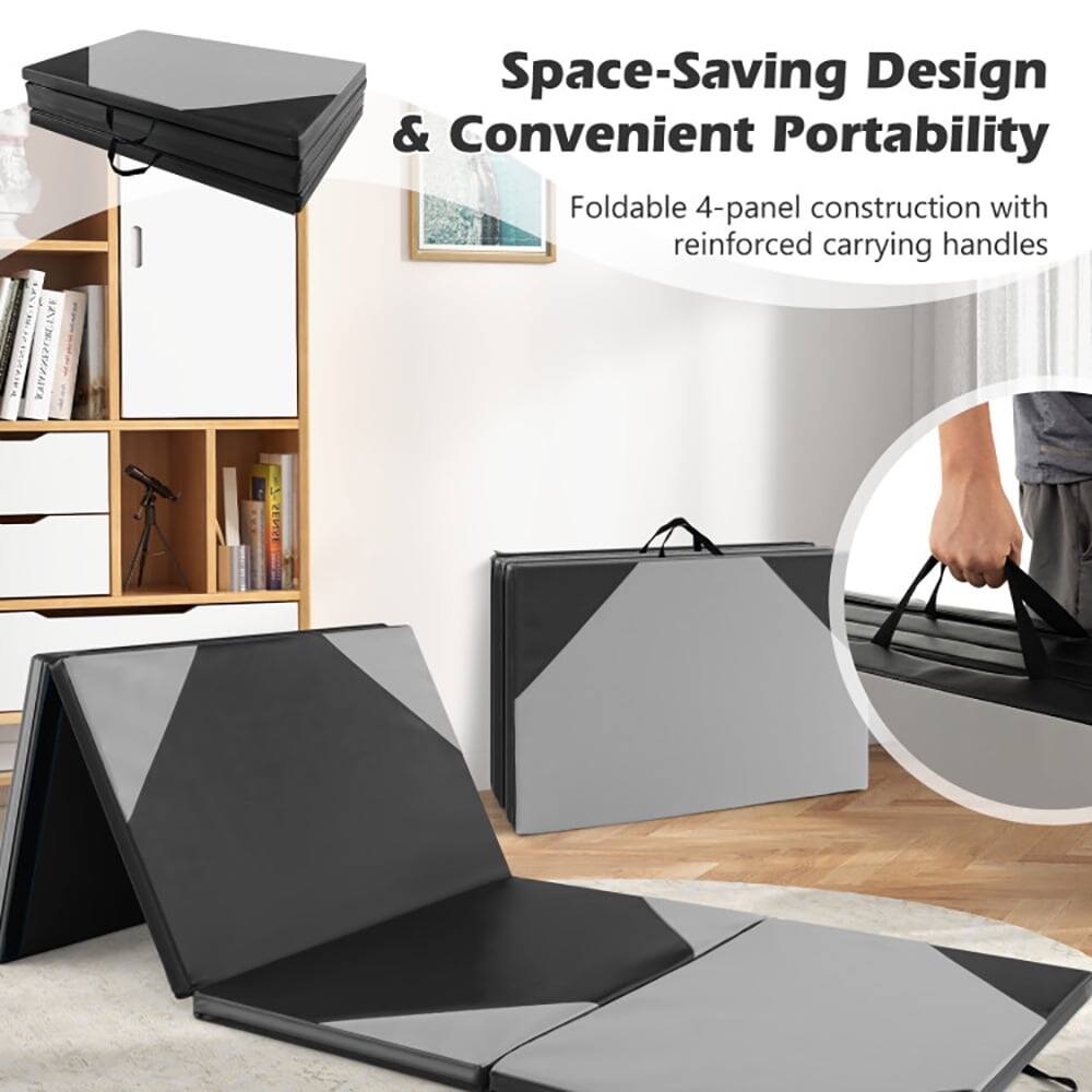 AYIANNESCRUT/LE Space-Saving Design & Convenient Portability Foldable 4-panel construction with reinforced carrying handles