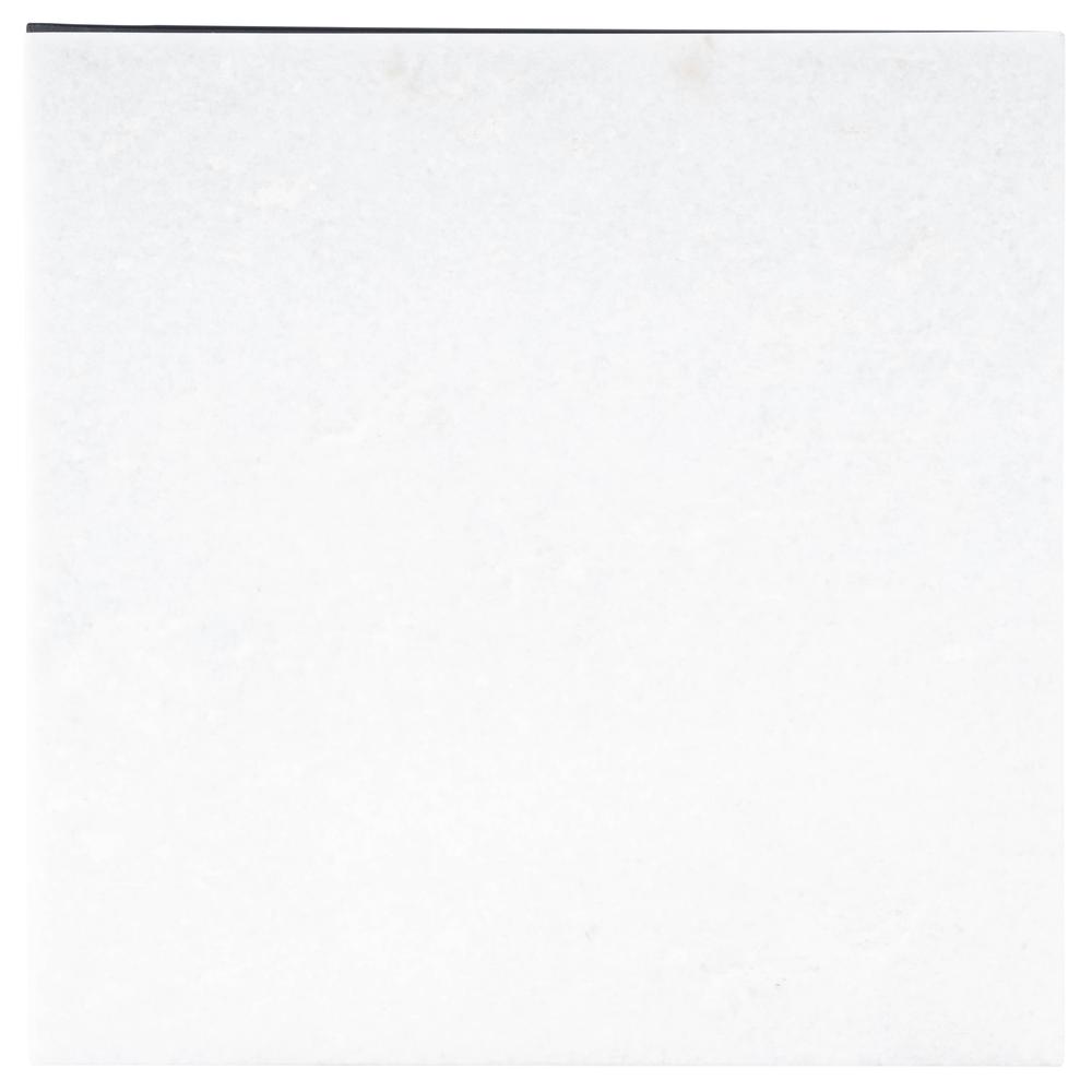 Back. Butler Specialty - Lawler Marble C- Side Table - Black,White.