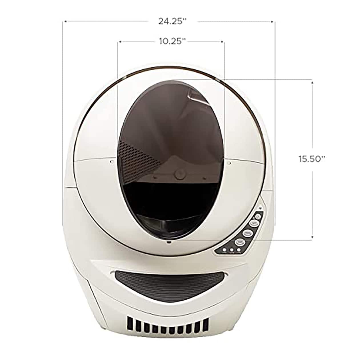 Alt View Zoom 13. Whisker - Litter-Robot 3 Connect - Smart Self-Cleaning Litter Box - Beige.
