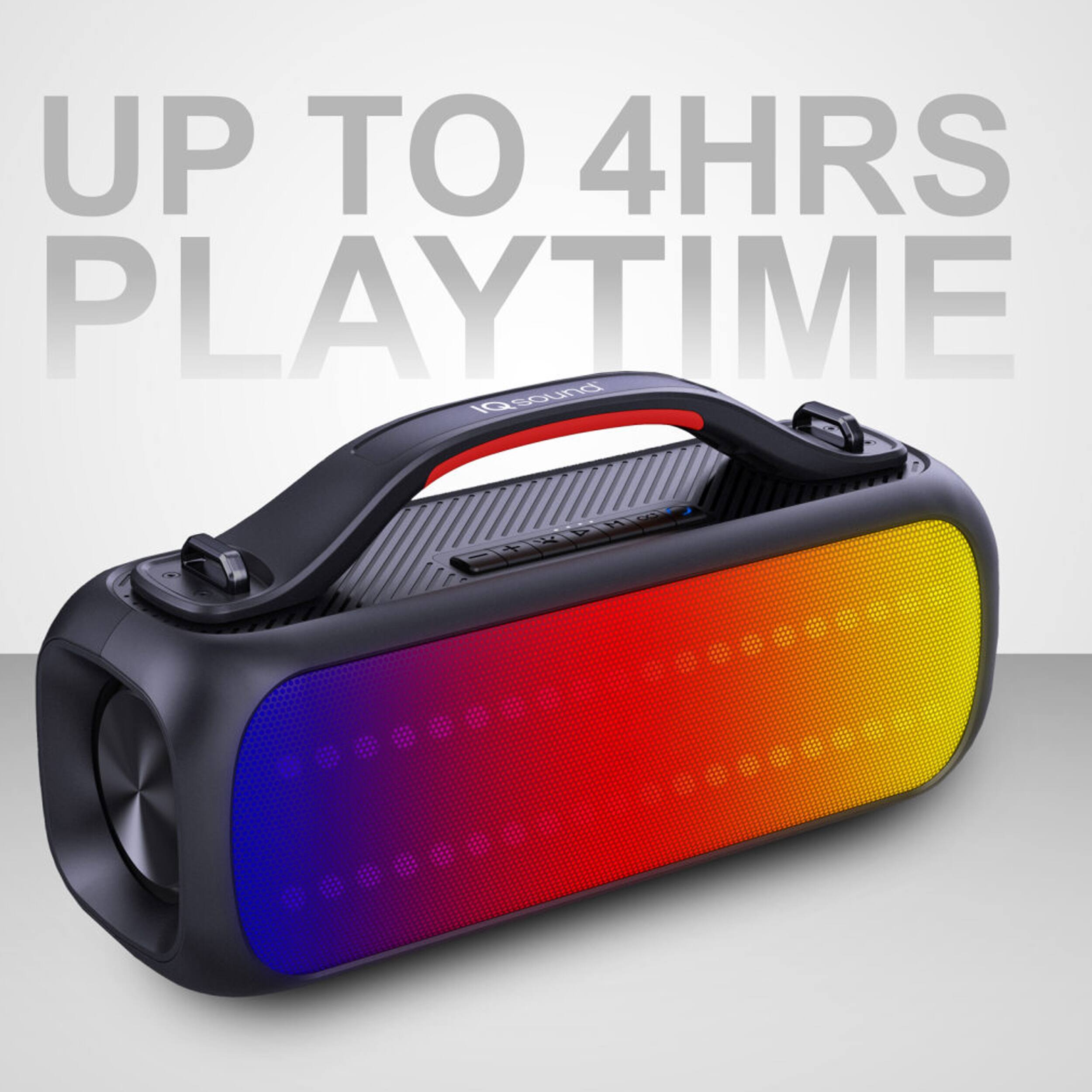 UP TO 4HRS PLAYTIME
