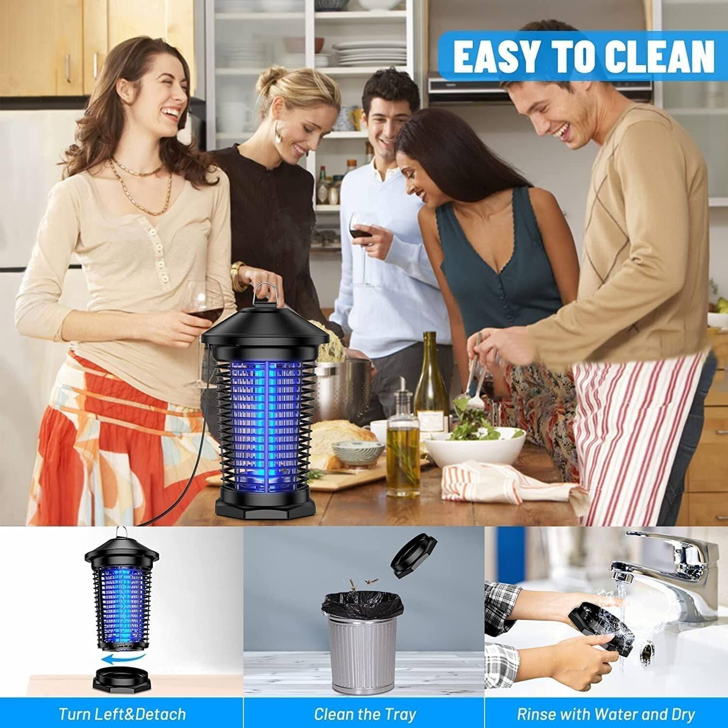 EASY TO CLEAN

Turn Left & Detach  
Clean the Tray  
Rinse with Water and Dry