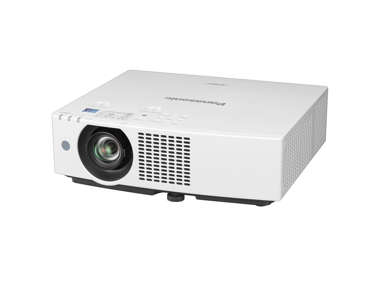 Alt View 8. Panasonic - Panasonic PT-VMZ51 LCD Projector - White.
