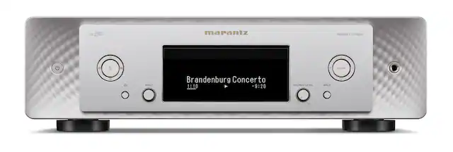 Front. Marantz - CD 50n CD Player - Silver Gold.