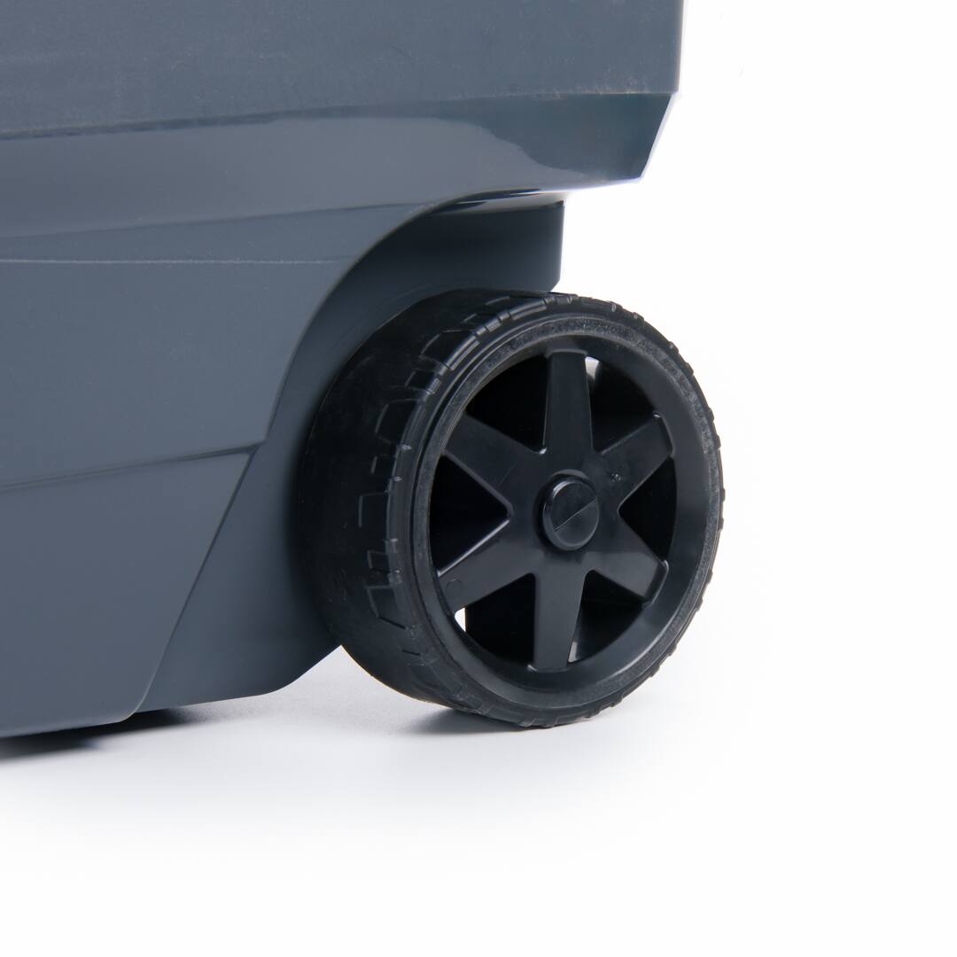 Alt View 3. Igloo - IGLOO MaxCold 40 qt. Roller Hard Cooler - Jet Carbon/Ice Blue - Jet Carbon/Ice Blue.