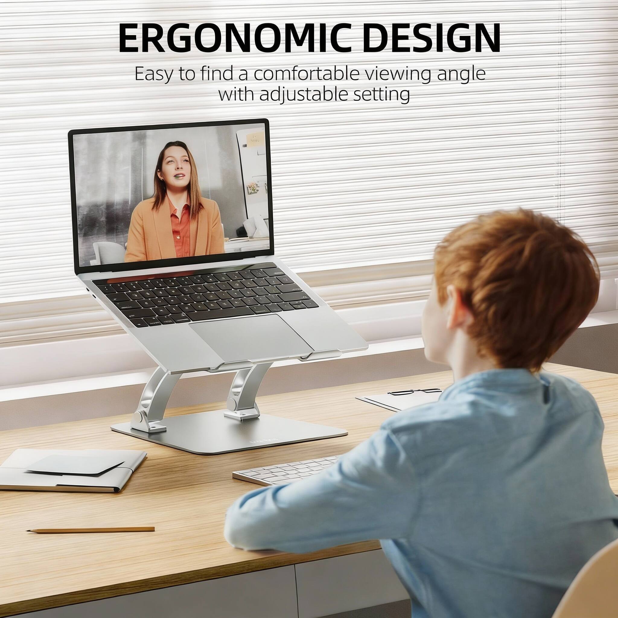 ERGONOMIC DESIGN  
Easy to find a comfortable viewing angle with adjustable setting