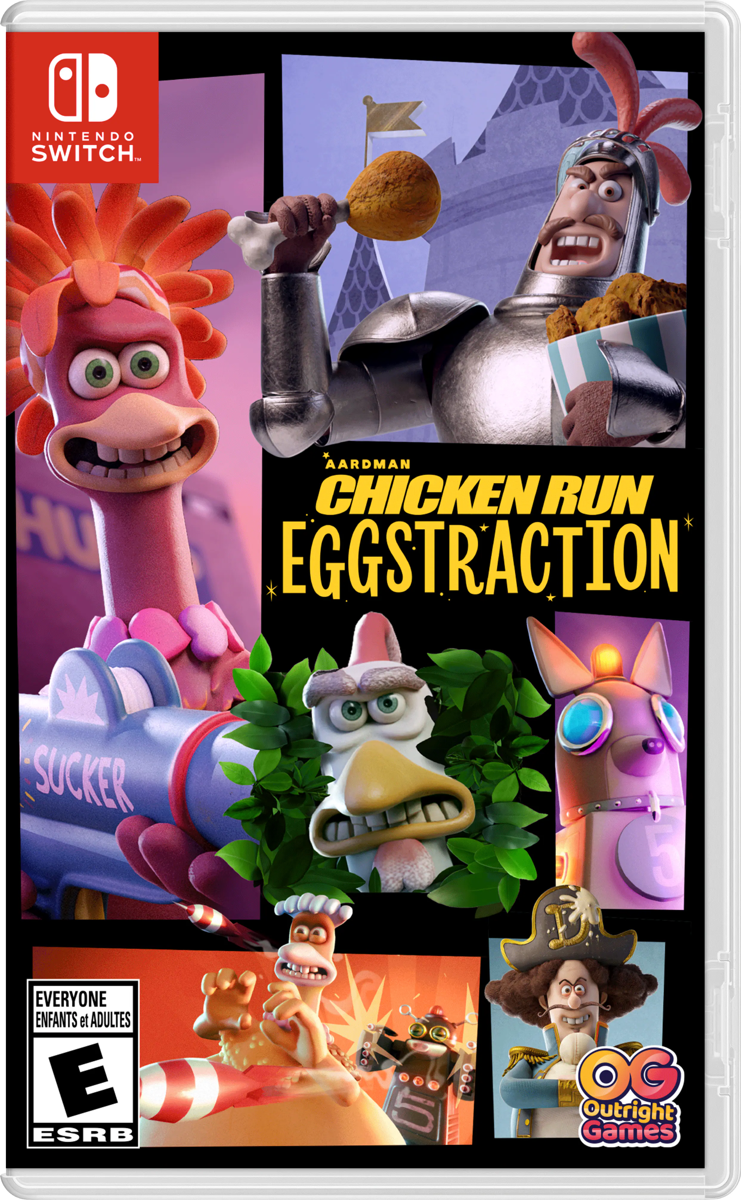 Chicken Run - Eggstraction - Nintendo Switch