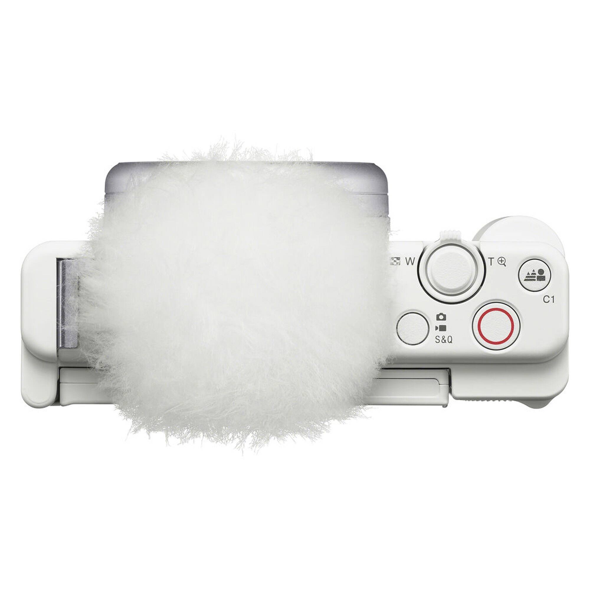 Alt View 5. Sony - Sony ZV-1 II Digital Camera + Pro Mic + 64GB Memory Card + Photo Software + More.