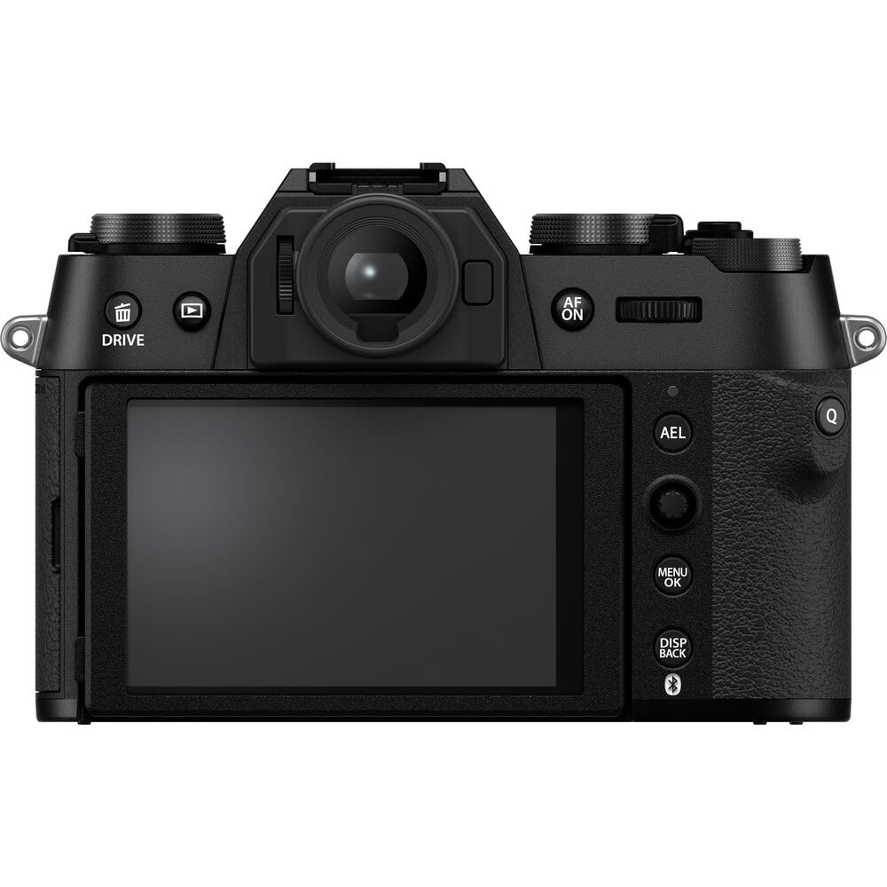 Fujifilm X T50 Mirrorless Camera (Black) Bundle with Advanced