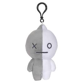 Gund - Line Friends BT21 4 Inch Plush Backpack Clip | Van - Gray