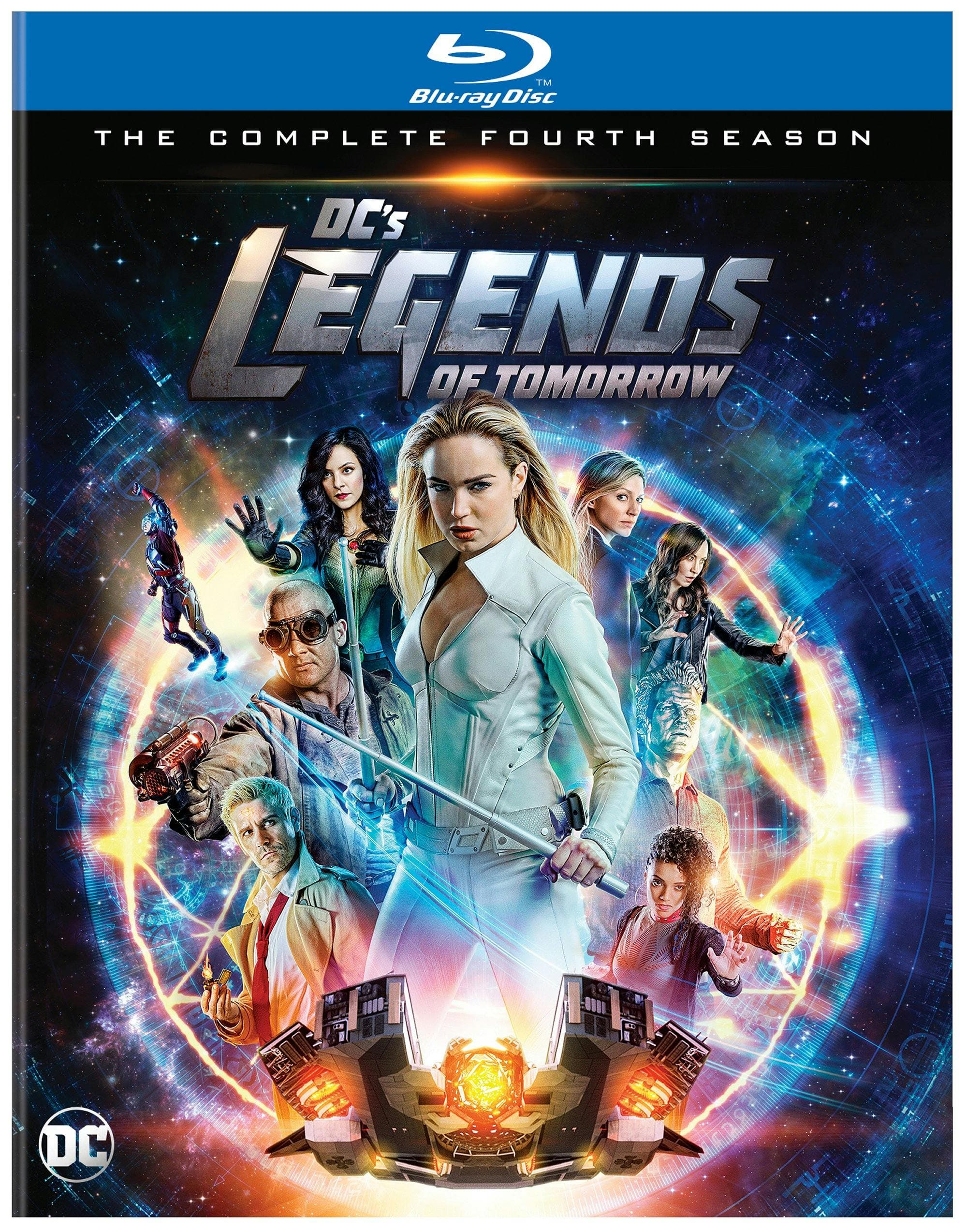 Front. DC's Legends of Tomorrow: The Complete Fourth Season [Blu-ray].