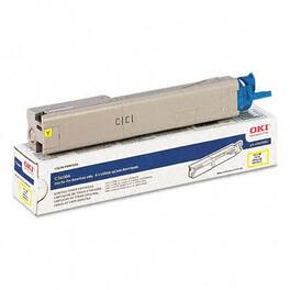 Okidata - 43459401 Toner (Type C8), 1000 Page-Yield, Yellow