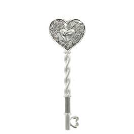 Ganz - The Key to a Happy Marriage Zinc Metal Decorative Ornament 4.75 inch - Silver