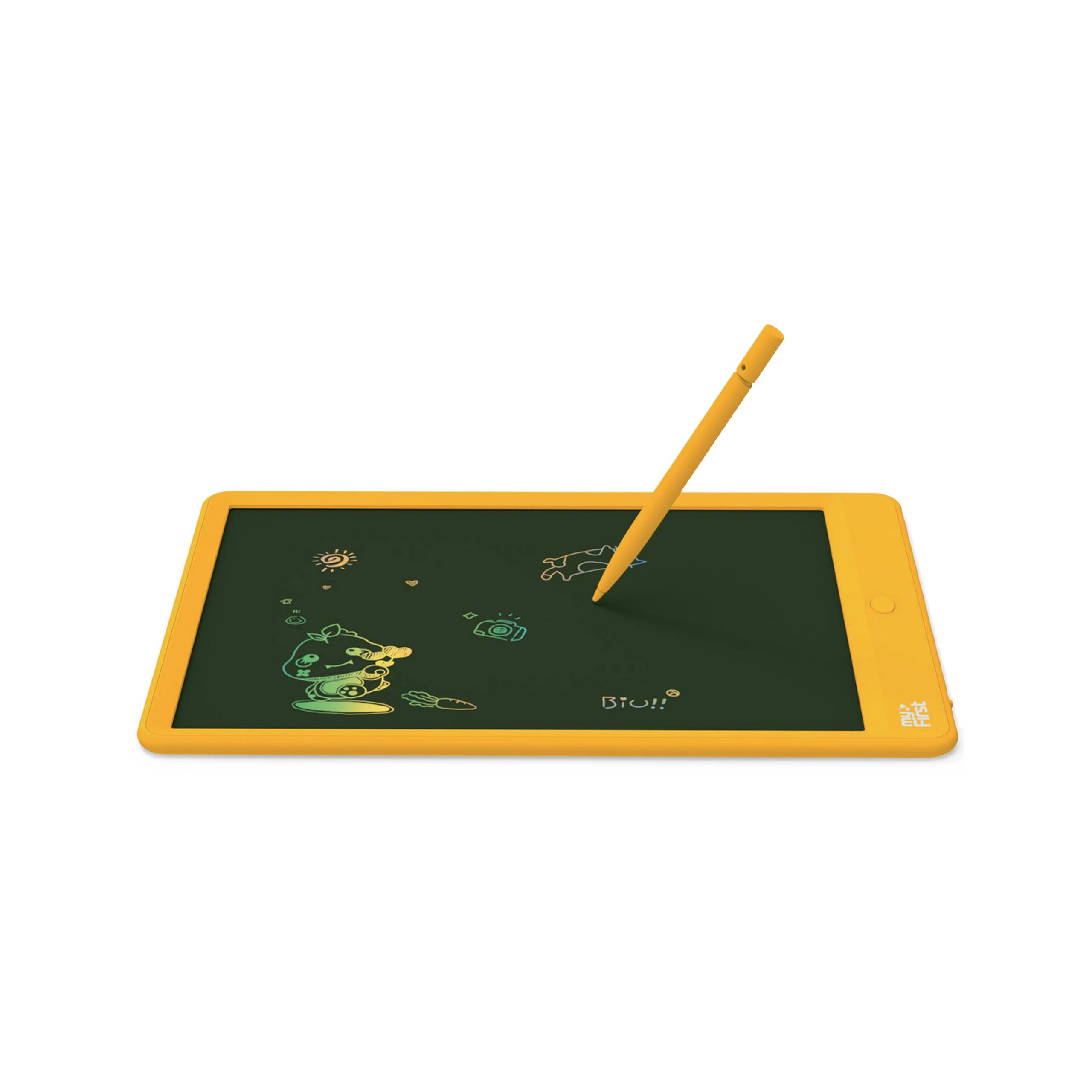 Alt View 1. myFirst - Sketch 3 - Kid's 10-inch LCD Writing Tablet, Colorful Doodle Pad Drawing Board, Educational Toddler Toy - Yellow - Yellow.
