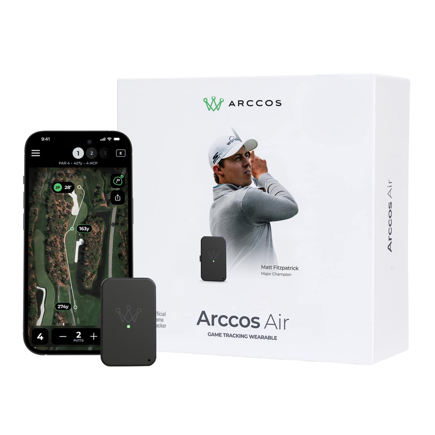 Arccos - Air Compact, Game-Tracking AI Wearable
