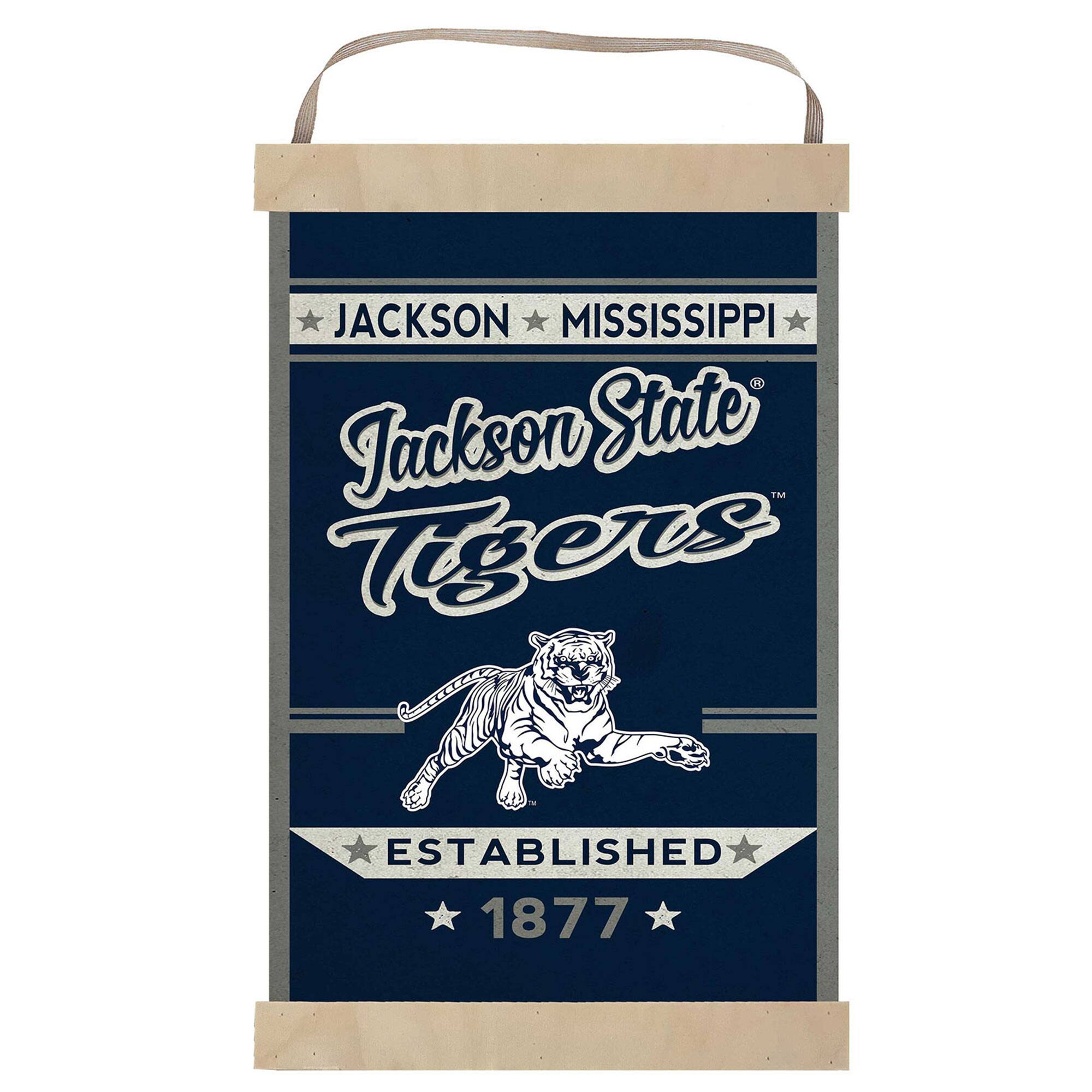 JACKSON MISSISSIPPI  
Jackson State Tigers  
ESTABLISHED 1877