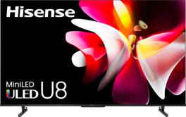 Hisense - 55" Class U8 Series Mini-LED 4K UHD QLED Smart Google TV (2024)
