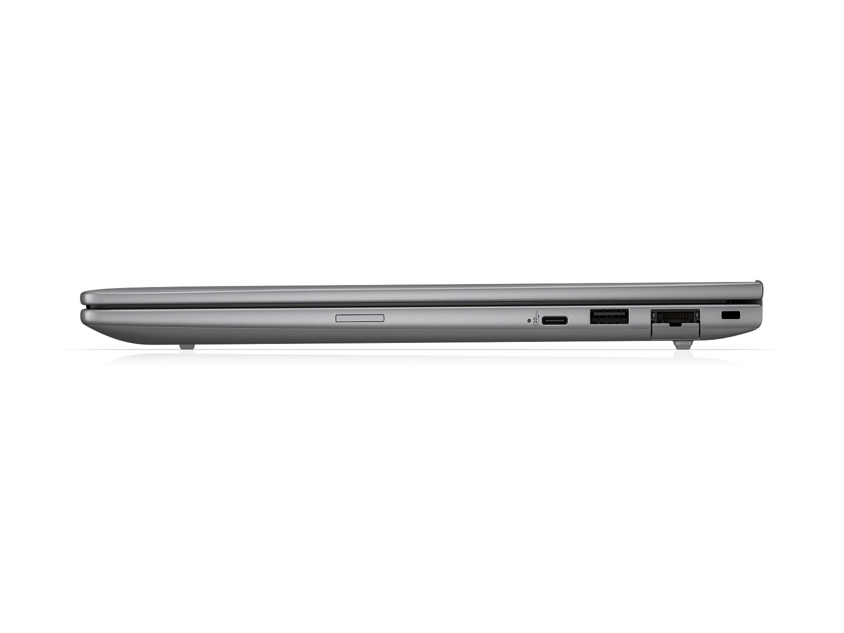 Alt View 3. HP - ZBook 8 G1a 14" FHD+ Mobile Workstation - Copilot+ PC - AMD Ryzen AI 7 PRO 350 2025 - 64GB Memory - 2TB SSD - Win 11Pro - Gray.