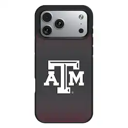 Keyscaper - NCAA - Texas A&M Aggies Bump Case with 8.2ft Drop Protection - 16 Pro Max - Black
