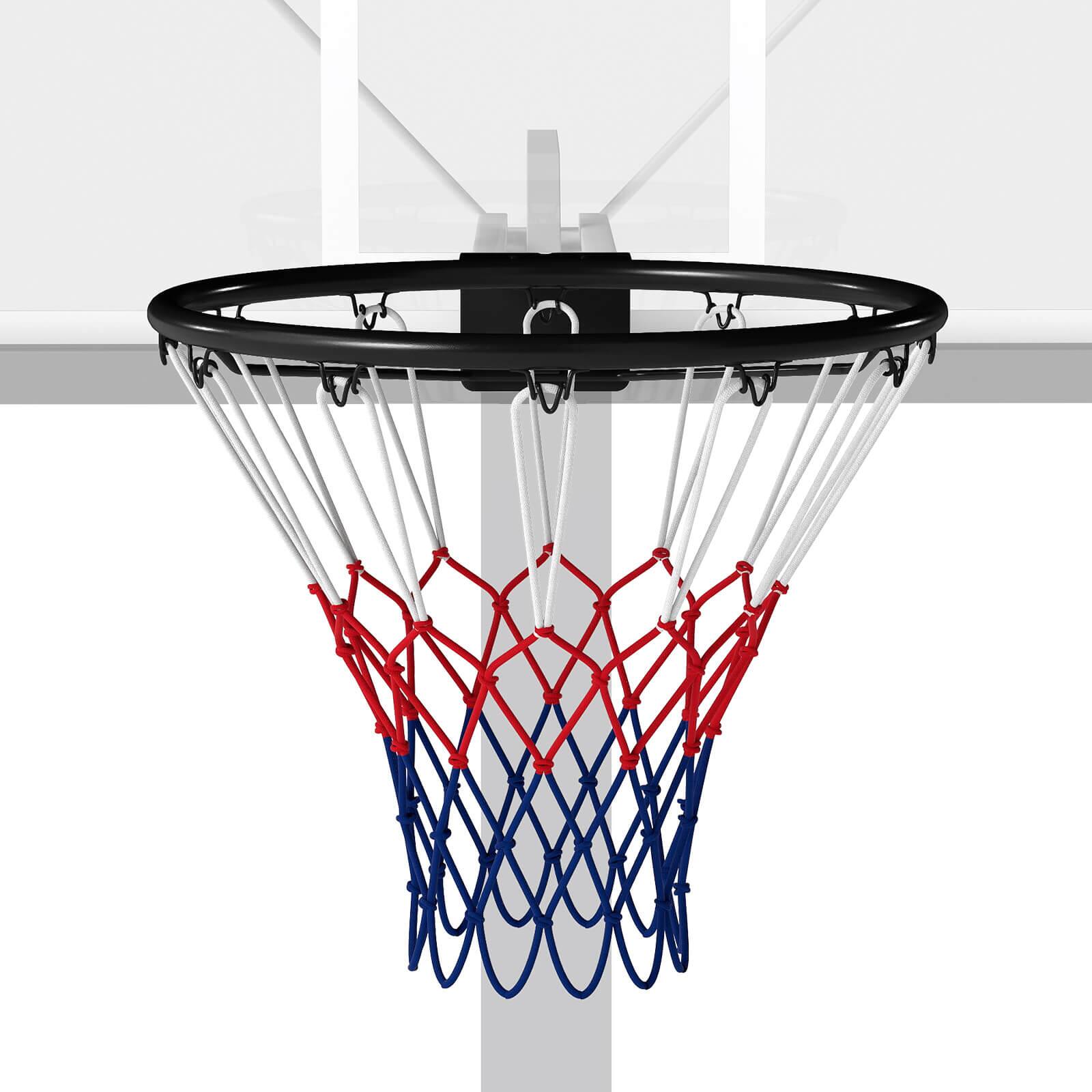 Alt View 8. Costway - Costway 18" Basketball Rim with Double Springs & All Weather Net for Indoor & Outdoor - Black.