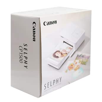 SELPHY CP1500 Photo Printer + Canon RP 108 High Capacity Ink SELPHY CP1500 Photo Printer + Canon RP 108 High Capacity Ink