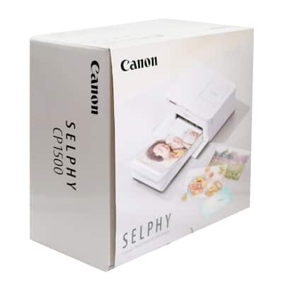 SELPHY CP1500 Photo Printer + Canon RP 108 High Capacity Ink SELPHY CP1500 Photo Printer + Canon RP 108 High Capacity Ink