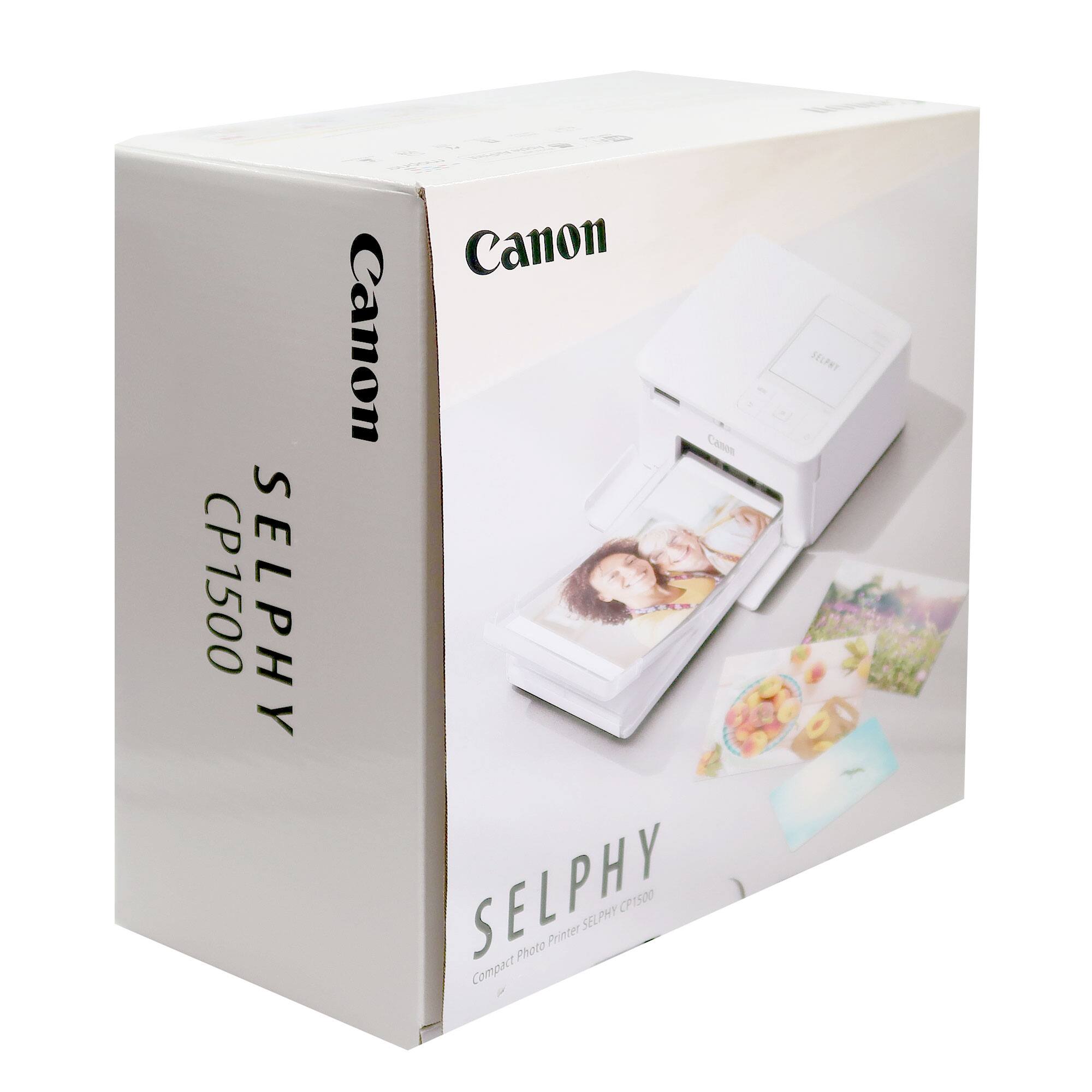 Canon SELPHY CP1500  
SELPHY Compact Photo Printer SELPHY CP1500